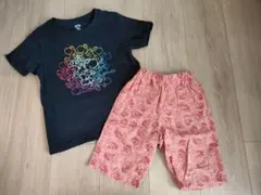 UT マリオブラザーズ　Tシャツとハーフパンツ上下セット120/110　ユニクロ