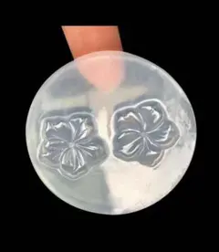 シリコンモールド　レジン　ハンドメイドパーツ　封入パーツ　フラワー