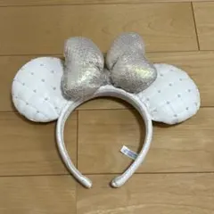 東京ディズニーリゾート カチューシャ ホワイト キルティング