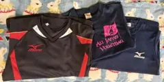 Mizuno他　バレーボールシャツ 3点セット