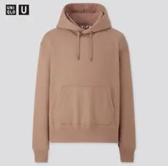 【新品未使用】UNIQLOスウェットプルパーカ　ブラウン　M
