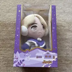 新品未開封【公式】BTS TinyTANパープルホリデーぬいぐるみ　ジミン