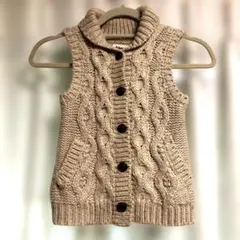 ニットベスト 120 BOBSON