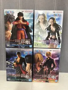 ワンピース THE 出航　フィギュア 4体セット