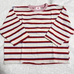 【新品】韓国子供服　Hei ボーダーロンT 90