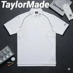 TaylorMade テーラーメイド ゴルフシャツ モックネック ポロシャツのサムネイル