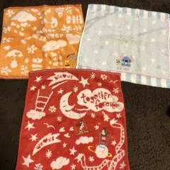 Disney スティッチ ミッキー　プーさん　タオルセット