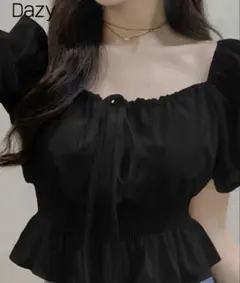 【新品未使用】 オフショル 黒 レディース