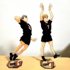 ハイキュー!! 宮侑 宮治 アクリルスタンド 2体セット - メルカリ