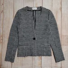 Isabel Marant ノーカラージャケット ブラック・ホワイト ISABEL MARANT Gradilia fleece jacket | NET-A-PORTER