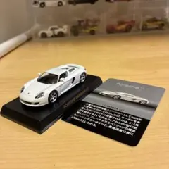 京商 1/64 PORSCHE CARRERA GT カード付きのサムネイル