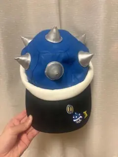 USJ トゲゾーこうら 帽子 青甲羅 キャップ 25周年 マリオ - メルカリ