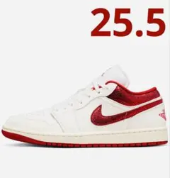 ■新品25.5cm■ナイキ エア ジョーダン１LOW SE チームレッド