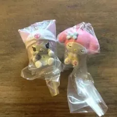 サンリオキャラクターズ　GRWM マスコットチャーム　マイメロ　クロミ