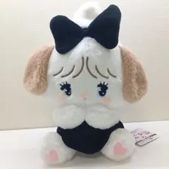 mikko　BLACK RIBBON　BIG ぬいぐるみ　スフレ