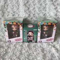 鬼滅の刃　ディップンポップ　ひっかけフィギュア　炭治郎3点セット‼️