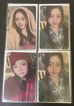 TWICE JYP POPUP 特典トレカ 4枚セット