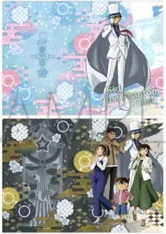 名探偵コナン クリアファイル 怪盗キッド 服部平次 遠山和葉 江戸川コナン 映画