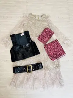 【ハロウィンコスプレ】超美品♪女の子140-150パイレーツ