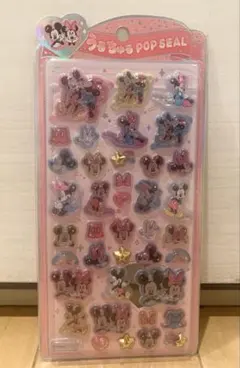 正規品　うるちゅるポップシール ミッキー&ミニー