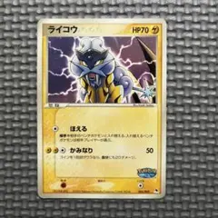 ポケモンカード　ライコウ　ポケパーク