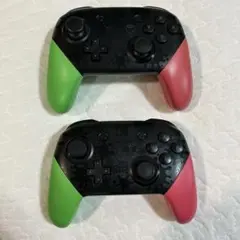 【任天堂Switch】純正プロコン(スプラ) ジャンク品