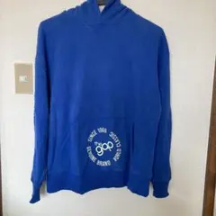 the gap フード付きパーカー 青