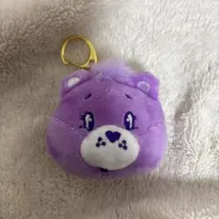 ケアベアガチャガチャ紫