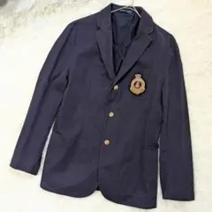 ポロバイラルフローレン 紺ブレ 金ボタン テーラードジャケット XL相当