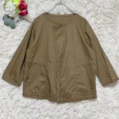 美品 URCH RNA スプリングフレンチワークジャケット オーバーサイズ