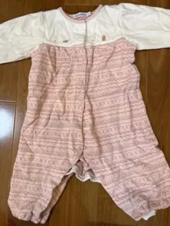 familiar ロンパース 70 ピンク