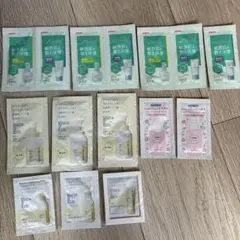 試供品 サンプル 15包　ベビーローション ベビークリーム 全身シャンプー