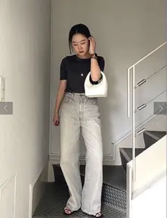 【新品】upper hights アッパーハイツ　THE NIECEデニムパンツ