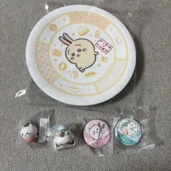 くら寿司コラボ　うさぎ　お皿　フィギュアセット