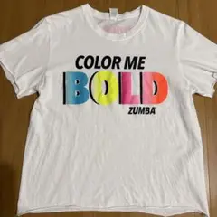 ZUMBA COLOR ME BOLD Tシャツ XS/S