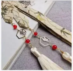 ✧︎数量限定SALE✧︎分解型✧︎中国土産物シリーズ宮女のお守り漢服リボン⑭鶴クリーム