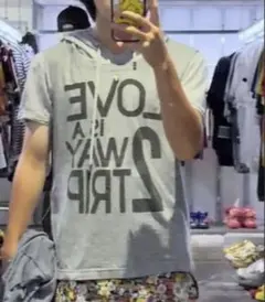 Dolce&Gabbanaフード付きTシャツ グレーのサムネイル