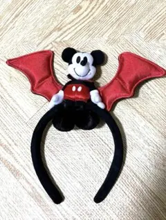【廃盤・希少】2017年 ディズニー ハロウィン限定 ミッキー カチューシャ