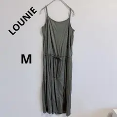 LOUNIE ルーニィ　キャミソールワンピース　カーキ　38Mワンピースのサムネイル