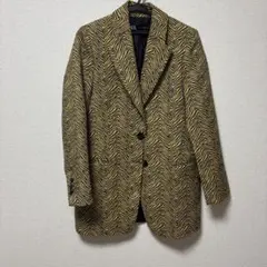 ZARA ゼブラ柄 テーラードジャケット 、ショートパンツ