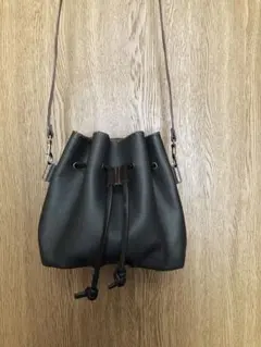 レザークラフト　巾着ポーチ