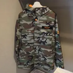 GU×STUDIOSEVEN 迷彩ナイロンマウンテンパーカー