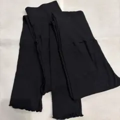 マタニティ レギンス 黒 2枚セット