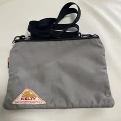 KELTY グレー ショルダーバッグ サコッシュ