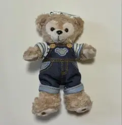 ダッフィー　マスコット デニムオーバーオール