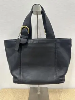 極美品 COACH オールドコーチ ハンドバッグ レザー ブラック 4133