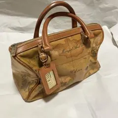 【PRIMA CLASSE / プリマクラッセ】 地図柄 / ミニボストンバッグ