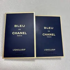 CHANEL BLEU DE CHANEL パルファム サンプル 2個セットのサムネイル