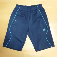 adidas CLIMALITE ハーフパンツ ネイビー Sのサムネイル