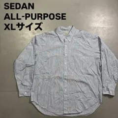 SEDAN ALL-PURPOSE 長袖シャツ　ストライプ　XLのサムネイル